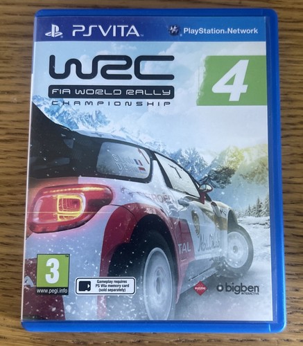 Sony vita wrc 4 - ps, fia